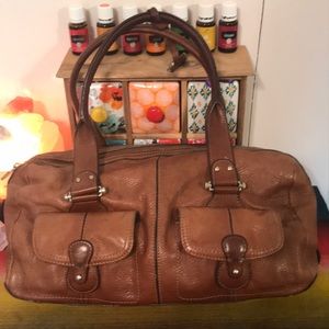 Liz Claiborne Brown Leather Bag